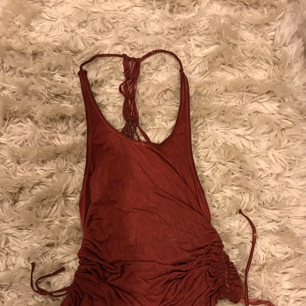 Rust colored boutique tank